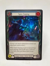 Spire Sniping NM/M* RAINBOW FOIL Outsiders - FAB OUT132 BLUE -UnltdCards