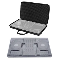 Headliner HL12007 Padded Case and Decksaver Cover to fit Pioneer DJ DDJ-FLX10...