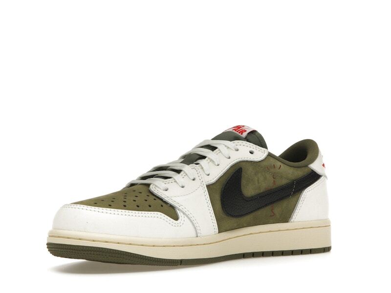 靴 NIKE AIR JORDAN1 LOW OG SP DM7866-200 US10.5】 AIR JORDAN 1 LOW OG SP Travis Scott DM7866-200 【DS