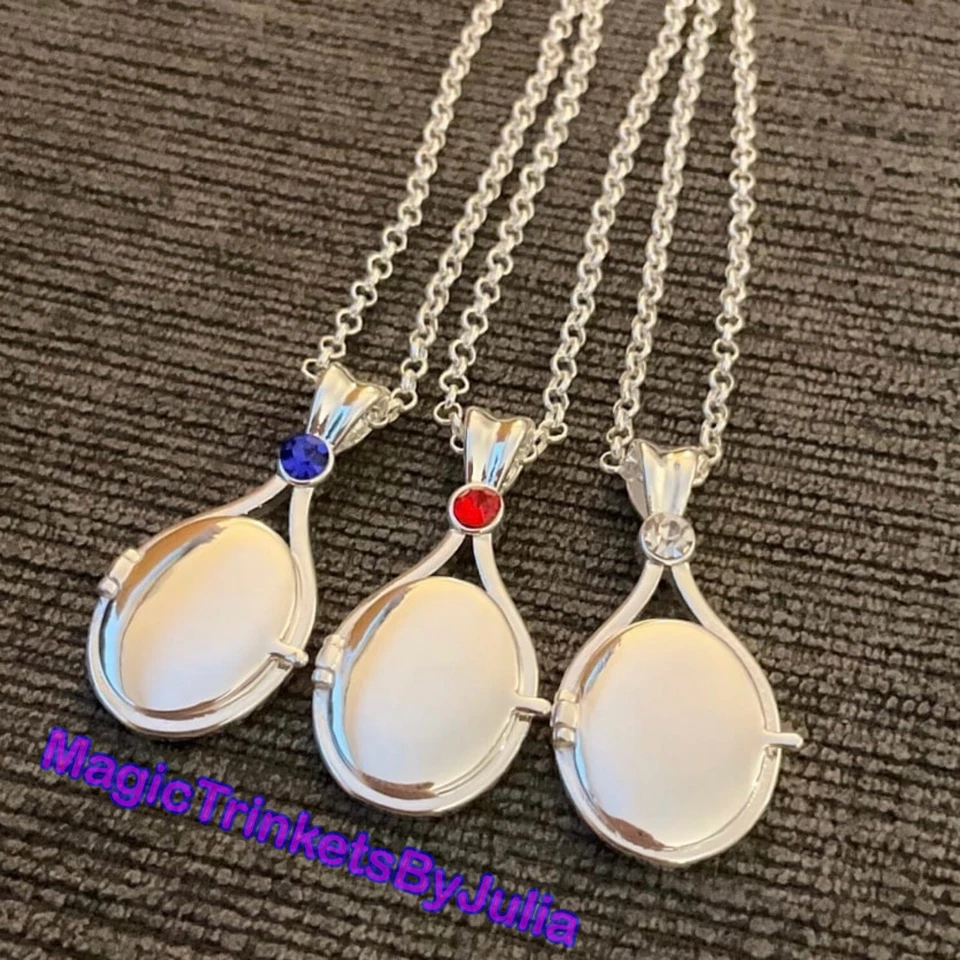 H2O просто добавить воды милый мини замки родия покрытием Rolo цепочка ожерелье русалки - Изображение 4 из 4