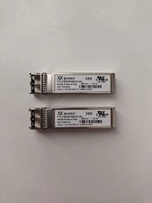 LOT OF 2 QLogic FTLF8532P4BCV-QL 32G Fibre Channel Short-Wavelength SFP+