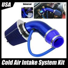 3" Cold Air Intake Filter Induction Kit Pipe Power Flow Hose System Universal
