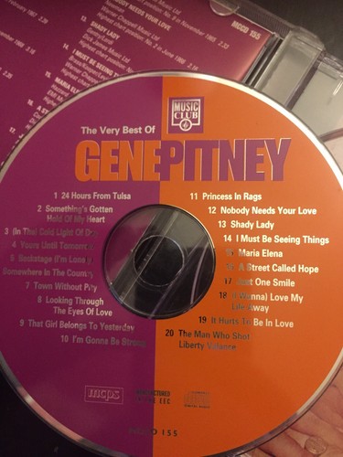 Gene Pitney The Very Best Of Used 20 Track Greatest Hits Cd Easy Pop 60s 70s - Foto 3 di 3
