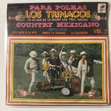 Los Trinacos, Country Mexicano Vol 2, 1981 Mexican Still Sealed Lp, Norteño