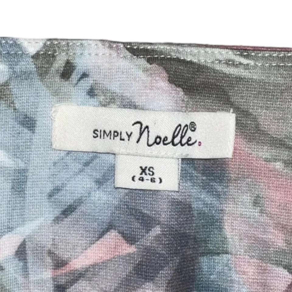 Simply Noelle Abstract Floral Leggings Women's XS (4-6) - Image 3 of 4