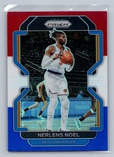 2021-22 Panini Prizm #224 Nerlens Noel Red White and Blue New York Knicks
