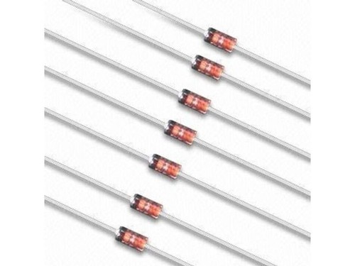 25 PIEZAS EN Semiconductor 1N4454 Zener diodo único, 75 V, 500 mW, DO-35 - Imagen 2 de 2