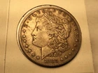 1883-S Morgan Dollar in extra fine