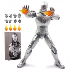 Marvel Avengers Iron Man Mark 2 MK2 Ironman Toy Action Figure Collection Model
