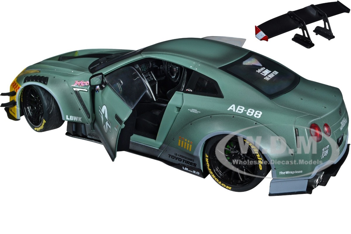 Liberty Walk R35GTR MINIGT 零戦カラー MINIGT Nissan GT-R R35 零戦 リバティーウォーク - メルカリ