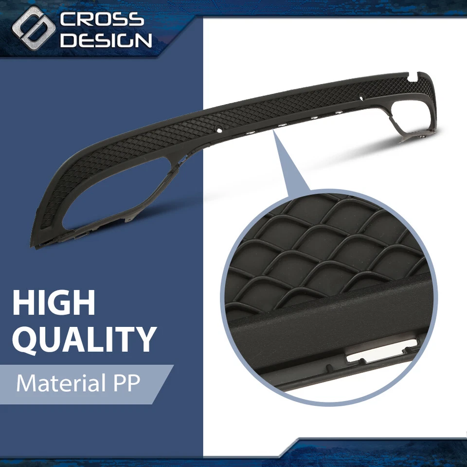 Cenefa de parachoques inferior trasera apta para Mercedes Benz C300 C400 2015-2018 2058856238 Foto 4 de 4