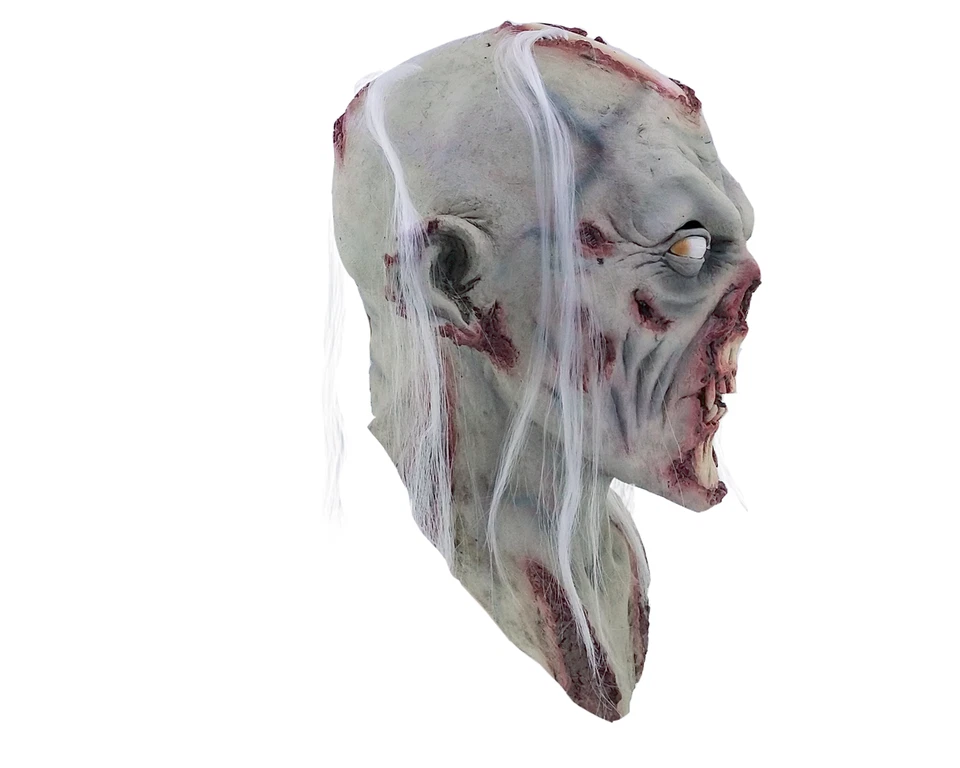 Ghoulish Productions Rotting Death Latex Face Mask Horror Halloween Cosplay - Image 4 of 4