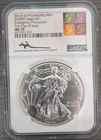 2020 (P) $1 American Eagle Emergency Production MS70 NGC Mercanti