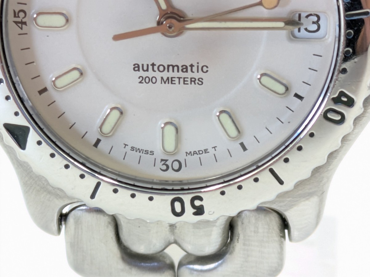 TAG Heuer S/el S89.713 Automatic 200M Stainless Steel White