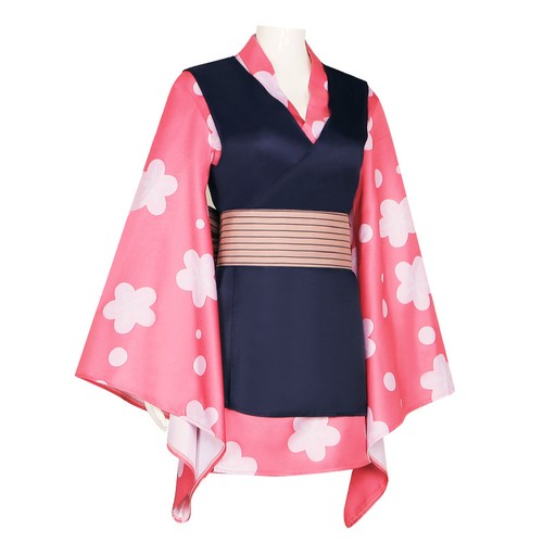Cazador de demonios Makomo Cosplay Disfraces Kimono Disfraces Makomo Máscara Halloween - Imagen 12 de 14