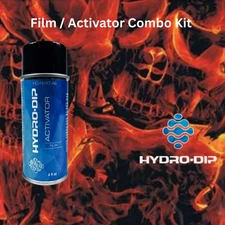 Hydro Dip  Film Activator Combo Kit HD-FLM719 Burning Skulls