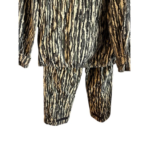 Vintage Realtree 10X Camo Hunting Suit Pants M Hooded Jacket L Camouflage - Picture 8 of 13