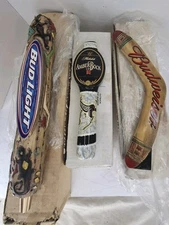 Budweiser Boomerang Bud Light Rain stick Michelob Amber Bock Outback Tap Handle