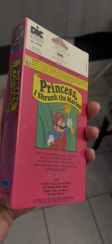 Super Mario VHS Brand New Sealed Promo Cartoon - Picture 5 of 14