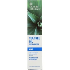 Desert Essence Tea Tree Oil Toothpaste Mint 6.25 Oz