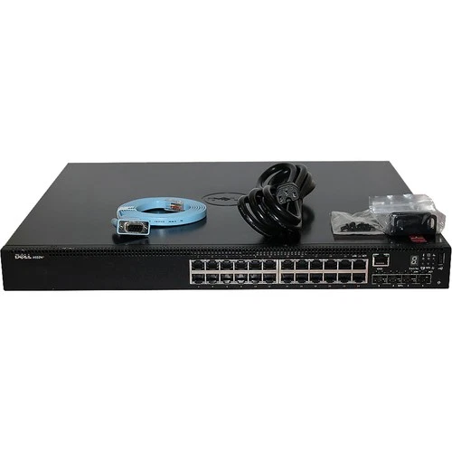 Dell Networking N1524P 24P 1GbE PoE+ 4P SFP+ Switch