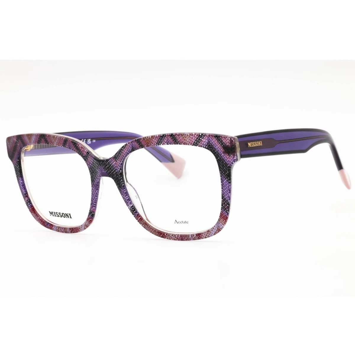Missoni Women\'s Eyeglass Frames – Green Azure – 53‑16‑140 – NWT Missoni eyeglasses MIS 0058 WOMAN 53/15/140 086 HAVANA  main image 4