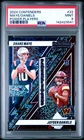 3541 Drake Maye Jayden Daniels 2024 Panini Contenders #22 Power Players RC PSA 9