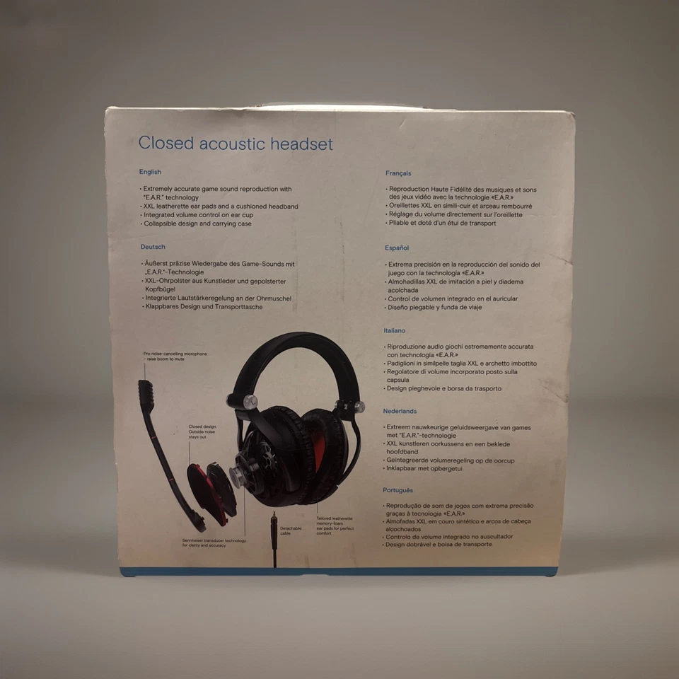 New Sennheiser EPOS Game Zero Black Gaming Headset - Image 2 of 3