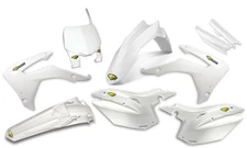 Cycra Powerflow Body Kit - White Motorcycle Dirt Bike 1CYC-9304-42 1403-1078