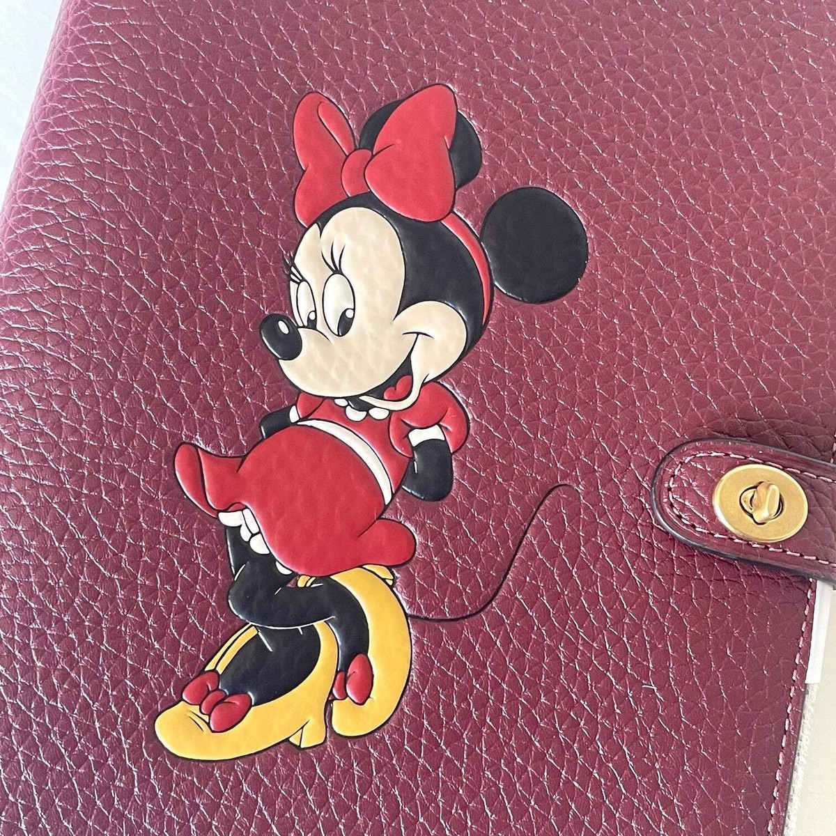 トートバッグ Disney X Coach Notebook In Regenerative Leather CQ803 Disney X Coach Notebook In Regenerative Leather CQ803 (Coach
