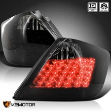 Black/Smoke Fits 2004-2010 Scion tC LED Tail Lights Brake Lamps Left+Right