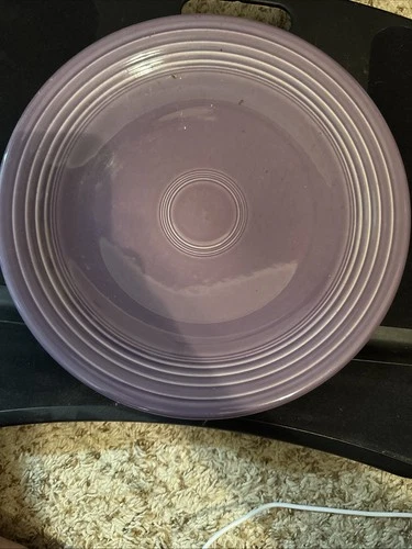 RARE Fiestaware LILAC 11 1/4” round SERVING PLATTER discontinued Fiesta