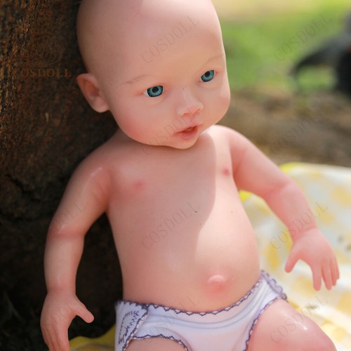 Drink-Wet System 18.5" Full Body Silicone Baby Doll Reborn Baby Dolls Girl Dolls - Picture 3 of 8