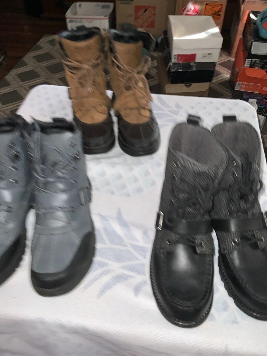 Polo Ralph Lauren Gray Solid Boots for Men for Sale | Shop  display picture 1