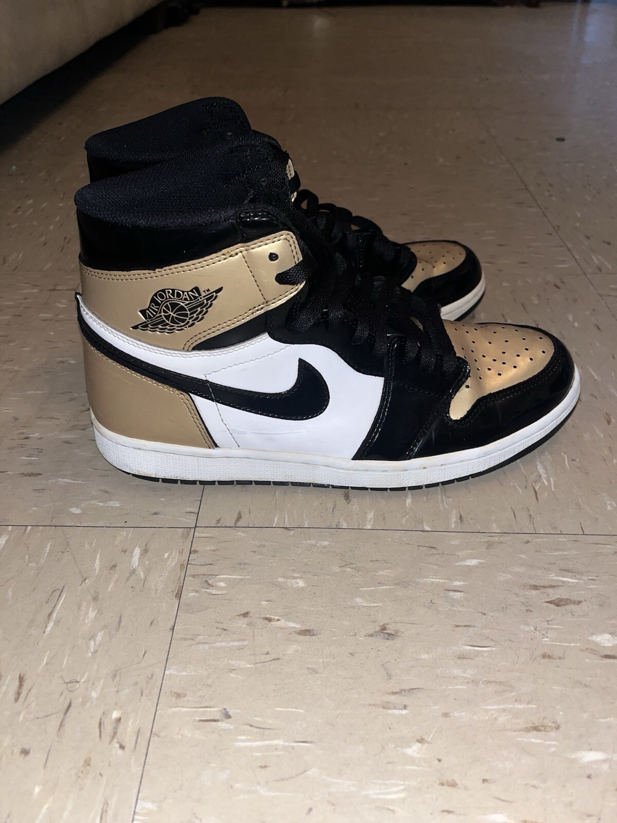 Size 11 - Air Jordan 1 Retro OG NRG High Gold Toe