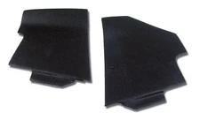 Corvette C3 Shift Console Side Trim Black 1969-1976