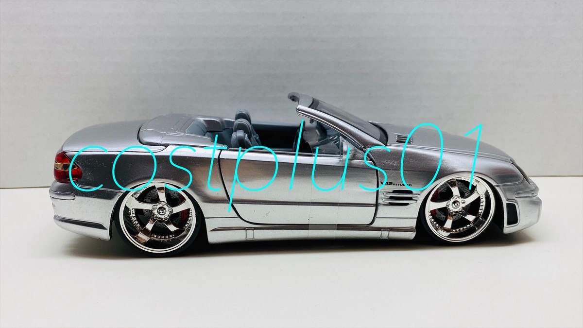 JADA DUB CITY EURO SPEC MERCEDES BENZ SL65 AMG 1:24 SILVER