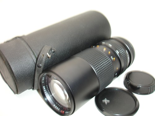SEARS 75-260mm F 4.5 lens with case for PENTAX PK mount cameras SN100183 VGUC - Picture 2 of 12