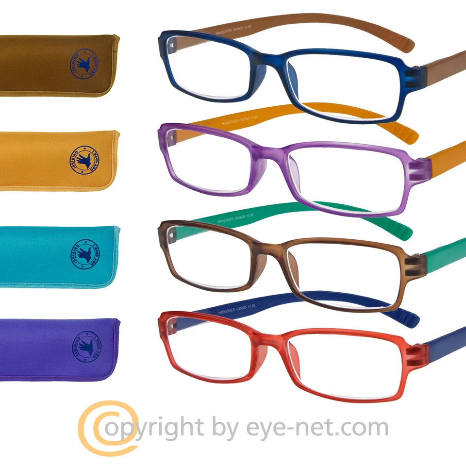 Hangover - Lesebrille - Federbügel & Etui - I Need You by EYE-NET