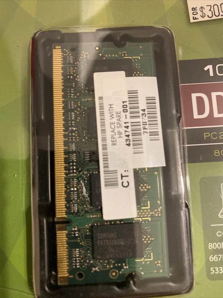 1GB Kingston DDR2 NOTEBOOK Laptop Memory PC2-6400 PC2-5300 PCS-4200 (af) - Image 2 of 4