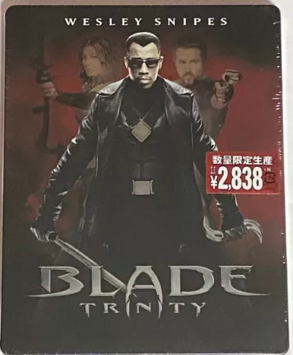 BLADE 3 Wesley Snipes SteelBook Ver. LTD Blu-ray Japan Limited with card rare