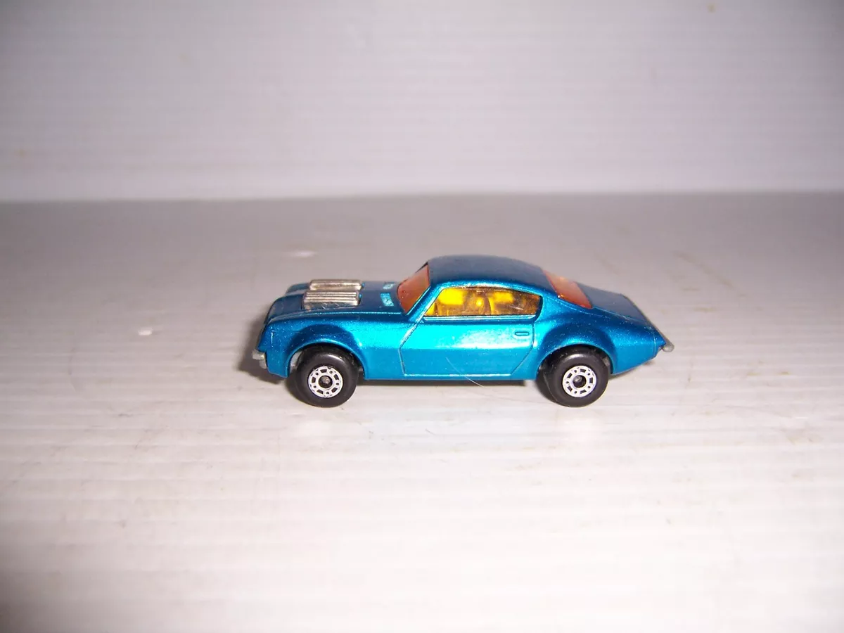 Vintage 1975 Matchbox Superfast No.4 Pontiac Firebird Blue