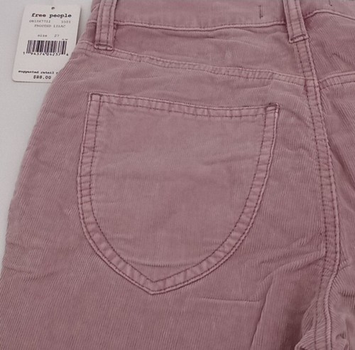Free People Cordhose Damen 27 Sonnenjäger dünne Kordel mattiert lila - Bild 11 von 15