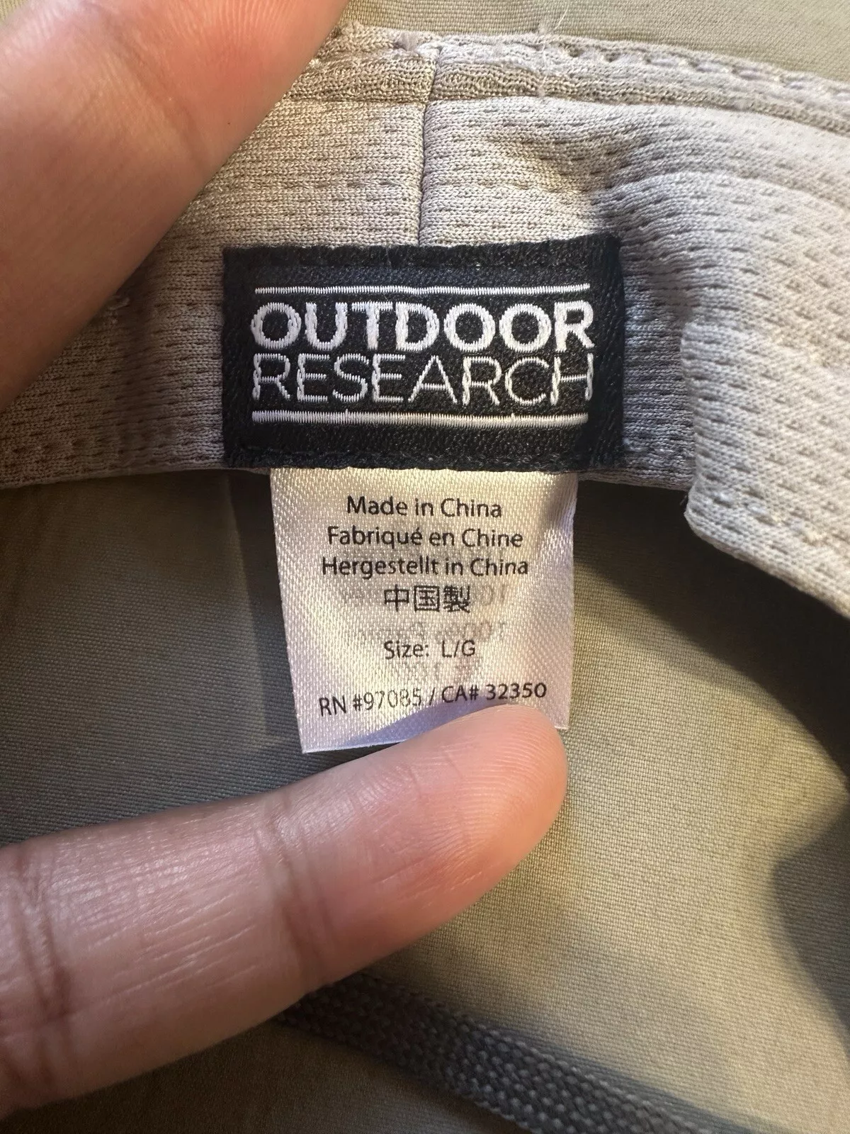 outdoor-research papyrus brim sun hat hiking walk 