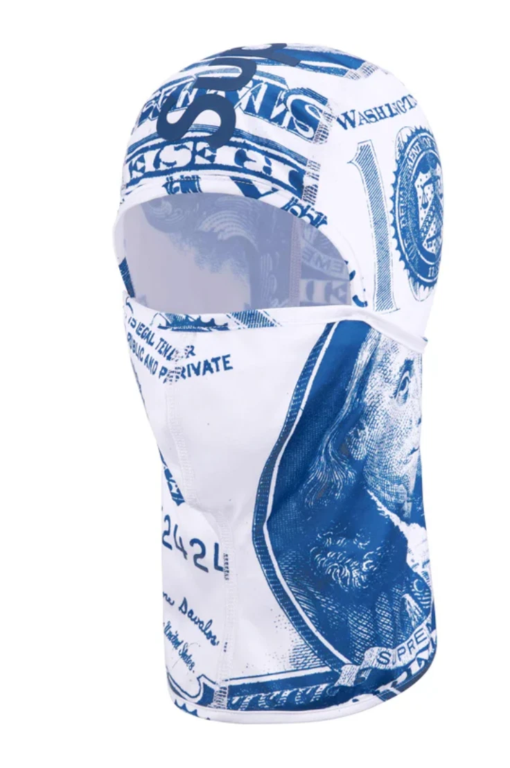 Cagoule légère Supreme SS25 blanche argent