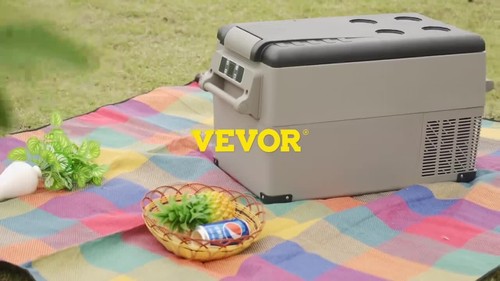 Refrigerador Coche 55L Compresor Portátil Pequeño Congelador Mini Refrigerador Eléctrico para - Vídeo 1 de 1