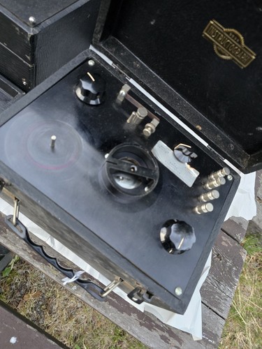 (3) Vintage INSTRUCTOGRAPH Morse Code Instructor Trainer Machine with Tape - Picture 2 of 8