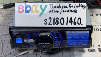 ALPINE iDA-X100 MP3/WMA/AAC USB Player Audio Head Unit