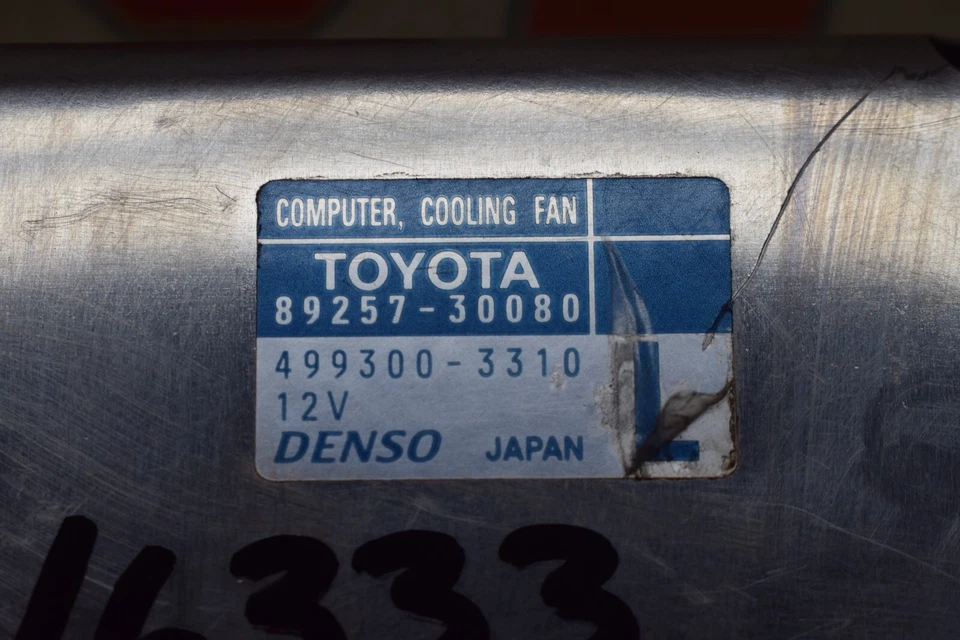 Módulo de control del ventilador de refrigeración del radiador Toyota Sienna 2005-2020 89257-30080 OEM Foto 2 de 4