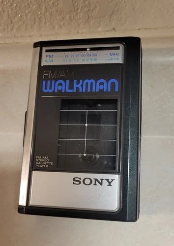 Vintage Sony Walkman WM-F31/F41 FM/AM Stereo Cassette Player - Parts or Repair